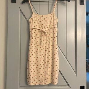 Urban Outfitters Cherry Print Cotton Dress